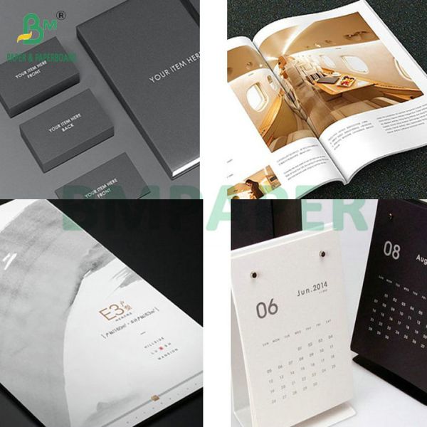 120gsm 157gsm C2S Coated Glossy Paper For Magazine Name Card  Digital Printing 120 гм 157 гм C2S покрытая глянцевая бумага для журнала Карта имени Цифровая печать