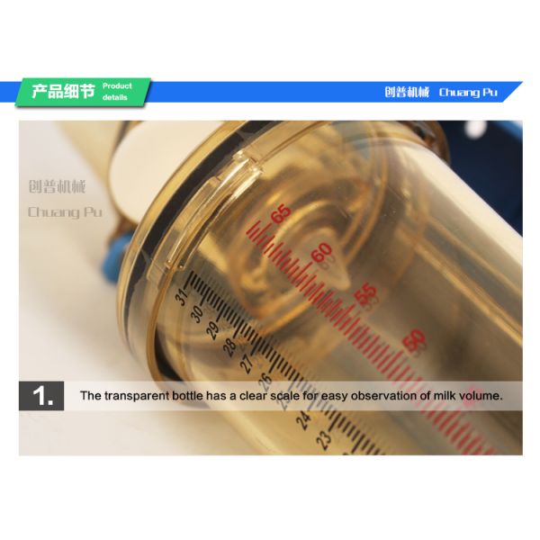 Goat milking milk flow meter, 5KG waikato milk meter, milk meters for milking parlor