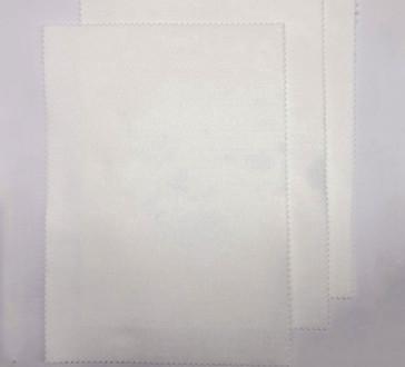 White Needle Felt Filter Cloth Polyester Overlay Membrane Filter Felt