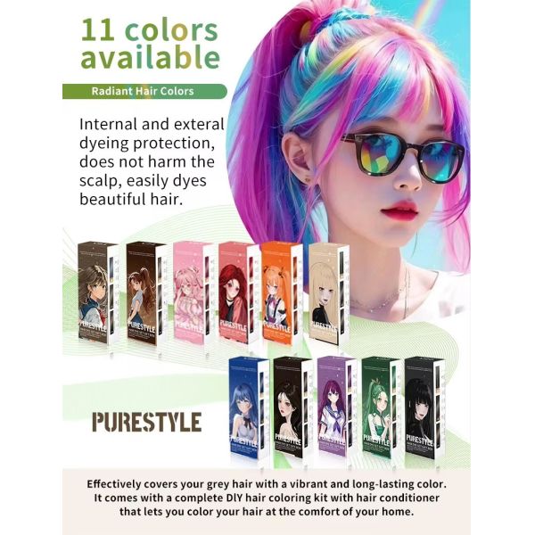 Low Ammonia Herbal Household Hair Dye Color Processing Developer For Salon OEM Hair Dye Factory Wholesale