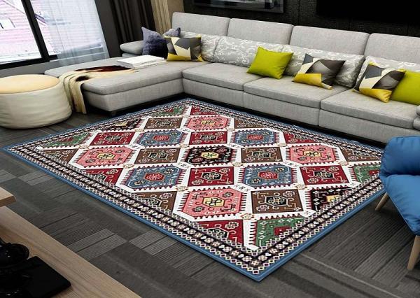 Best Quality Customized Shape Printed Waterproof Play Room Floor rug and mat  12mm thick