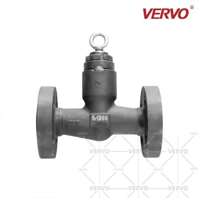Tipo válvula do elevador de verificação autoadesiva do selo de pressão do PSC da válvula de verificação 1inch do aço carbono da válvula de verificação Dn25 1500lb RTJ