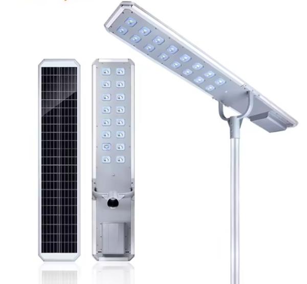 Integrated 100w 1200w 150w Led Solar Street Light With Solar Panel Set