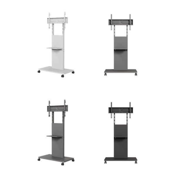 Film Hospital Holder Mobile Stand TV With Wheels Cart Trolleys Tv Stand 75 Inch