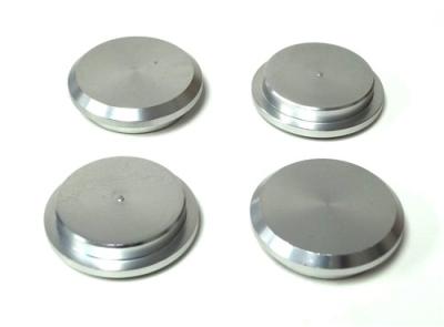 Tratamento anodizado de superfície da precisão de alumínio da tampa de extremidade 0.05mm do eixo