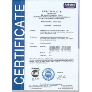 Shenzhen Dallast Technology Co., Ltd. Certificaciones