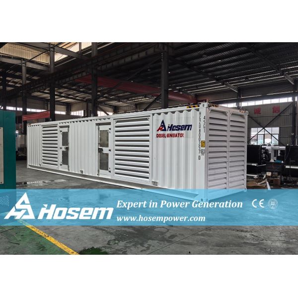 Un générateur diesel de 1500 kVA.