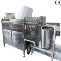 Friteuse à lots automatique pour amandes et cacahuètes, revêtement en poudre, pour friture de cacahuètes et de noix