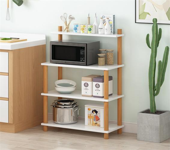 4 tier Multifunctional Microwave Oven Rack Kitchen Appliance Storage Rack