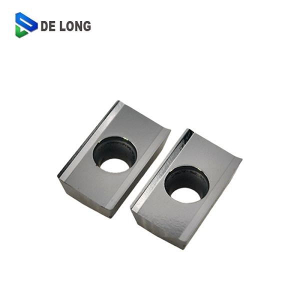 APKT160402 MA Aluminium Inserts Silver Color For Cutting Steel