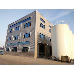 Q355B Предварительно изготовленные стальные здания коммерческие