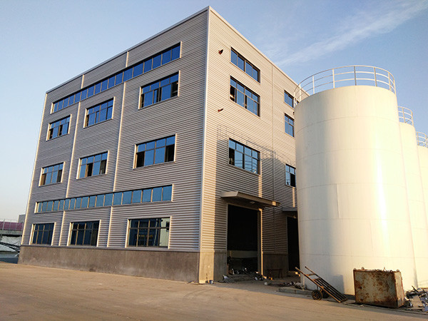 ASTM Multi Storey Steel Structure Building , Prefab Commercial Construction
