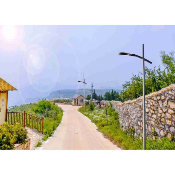 Света сада СИД ENEC 8m солнечные приведенные в действие, света сада наивысшей мощности 3000K солнечные