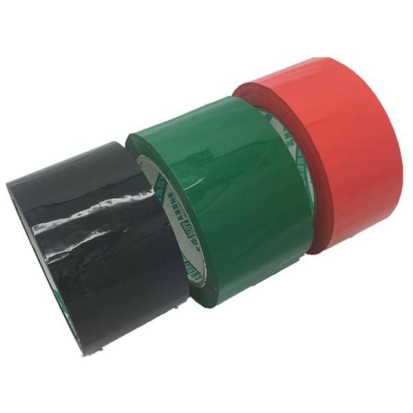 Colored Packing Bopp Packing Tape  2 X 60 Yards 2.8 Mil Thickness Green Custom Waterproof