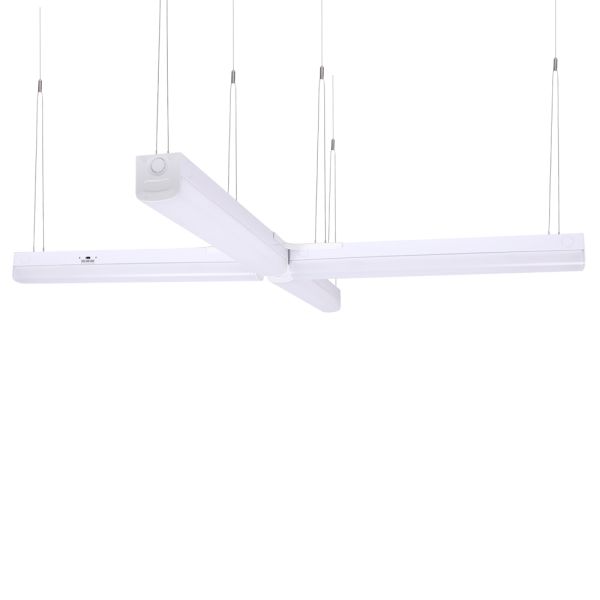 50000 Hours Lifespan Linear Strip Lighting 2ft 4ft 8ft LED Batten Tube Light Fixture