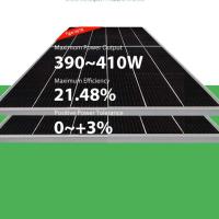 390W 395W Módulo Jinko Solar 400W 405W 410W Meia célula sistema solar de telhado com CE TUV