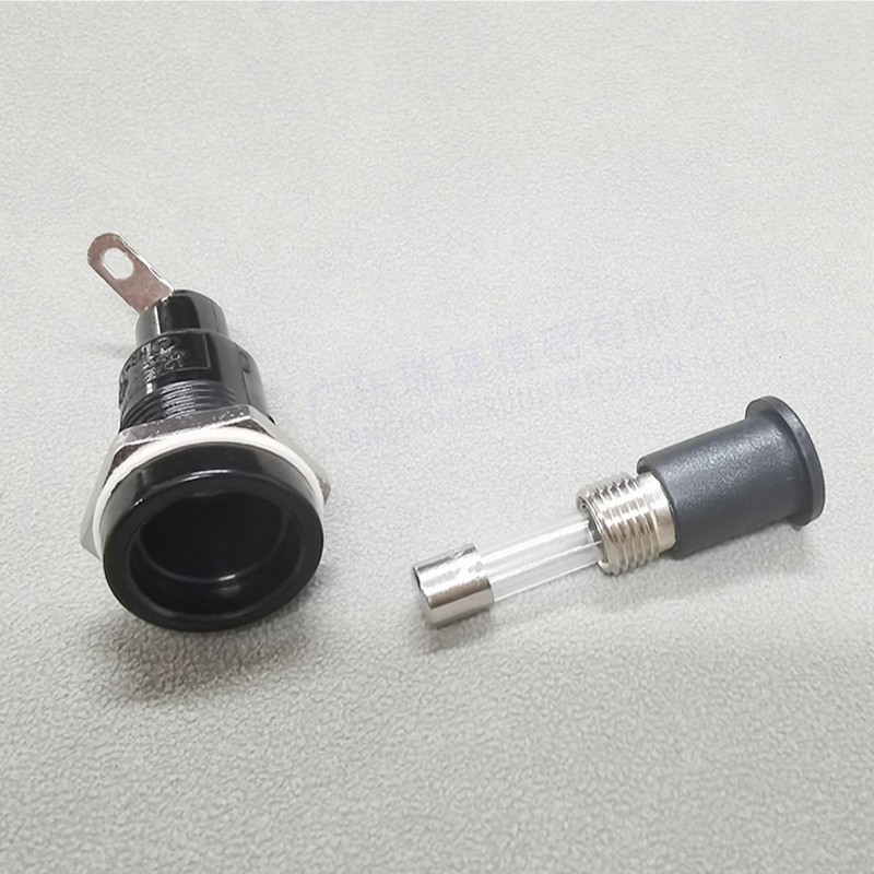 H3 5x20MM Glass Ceramic Tube Panel Mount 10A 250V Waterproof Fuse Holder