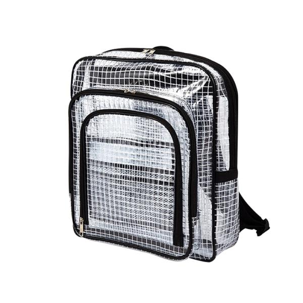 Transparent Anti Static Backpack 40x35x15cm PVC ESD Protective
