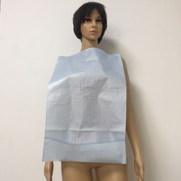 PE Back Paper 40x60cm Dental Apron Waterproof Disposable