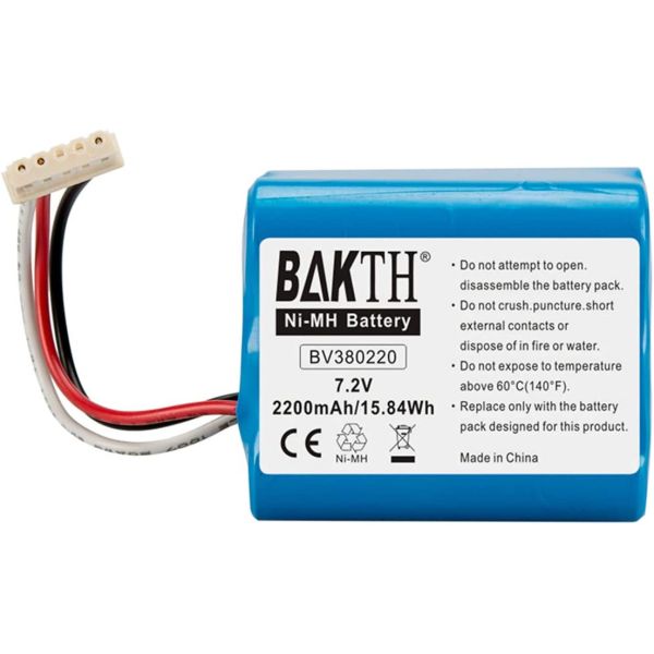 BAKTH 7.2V 2200mAh Nickel Metal Hydride Car Battery Nickel Metal Hydride Battery Cells