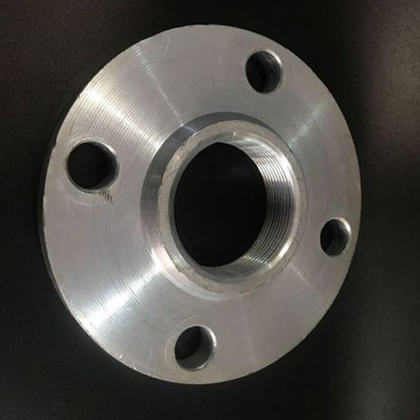 DN15mm Internal Thread Forged Steel Flange Used In Chemical Petroleum Pipeline