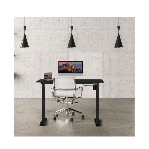 Электрический подъемный кофейный стол для домашнего офиса регулируемая высота черный металл 0,98 мм / с