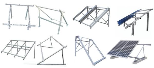 Bracket Mounting Solar Panel Support Structure Q235 GB/T 700 Horizontal