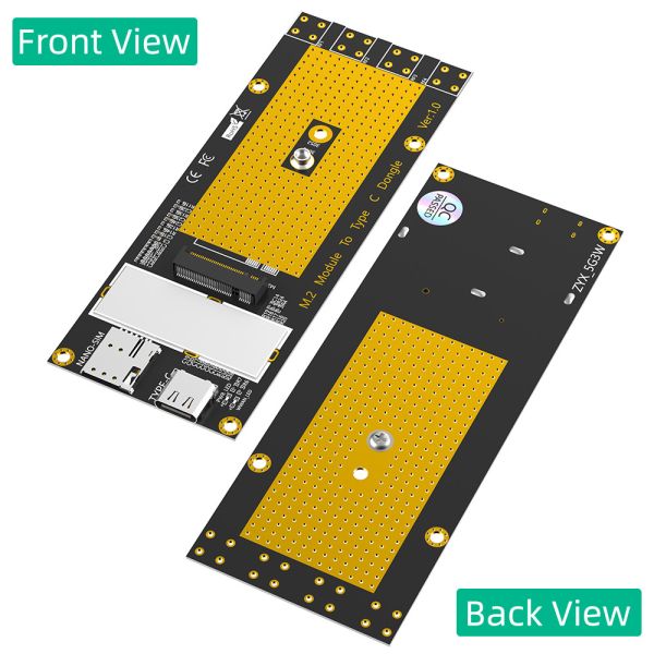 Custom M.2 NGFF To Type C USB 3.0 Adapter For GM800 SIM8200 Module