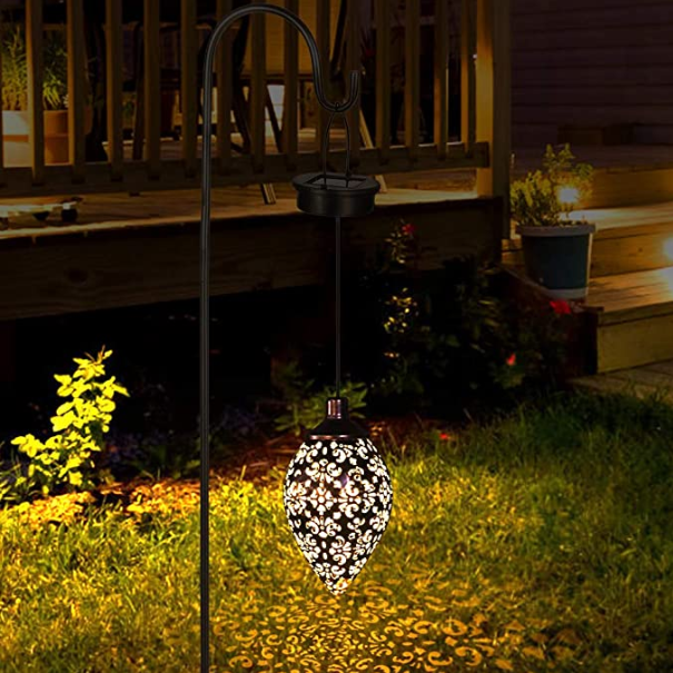 Warm White 4.3 Inches 1.2V Solar Hanging Patio Lights