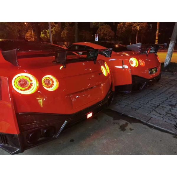 200MM Nissan Gtr Body Kit 2008 - 2020 Nissan Front Bumper Bumper Machine Cover Spoiler