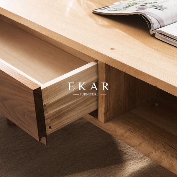 Coffee Table Design Solid Wood Living Room Modern Furniture  FL-B006-C