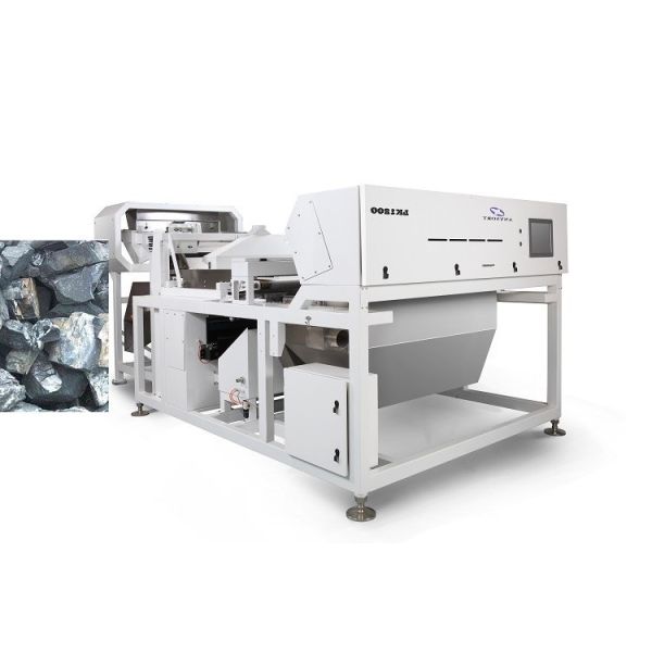 trieur Hawk Eye Camera de 1500kg 100 Mesh Copper Mine Metal Color