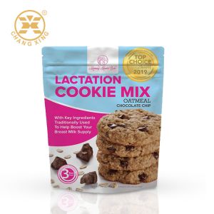 Алюминиевая фольга Подъемный пакет Шоколадные чипсы печенье Ролл Фильм Продовольственная упаковка Сумка для упаковки шоколадных чипсов печенье