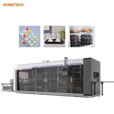 Proteção ambiental Tray Forming Machine Thermoforming Robot