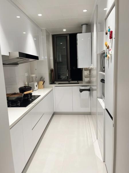 China Modern Simple Houses Furniture Design Custom Cupboard Kitchen Cabinets