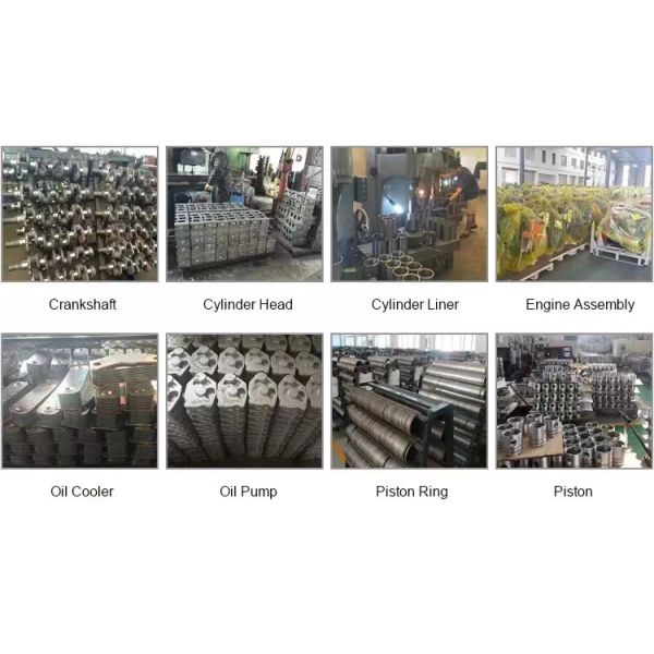 Коленчатый вал двигателя экскаватора частей запасной части 6D114 экскаватора для частей двигателя дизеля