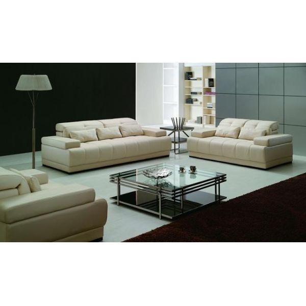 Living room leather furniture sofas 1+2+3 H881