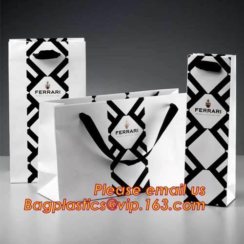 Customized printed high quality shopping paper bag, Newest paper bag,shopping paper bag, gift paper bag