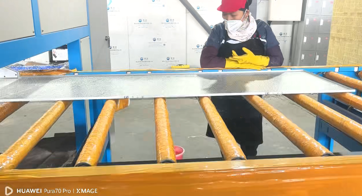 Automatic Aluminum Honeycomb Ceiling Panel Production Line 1300mm