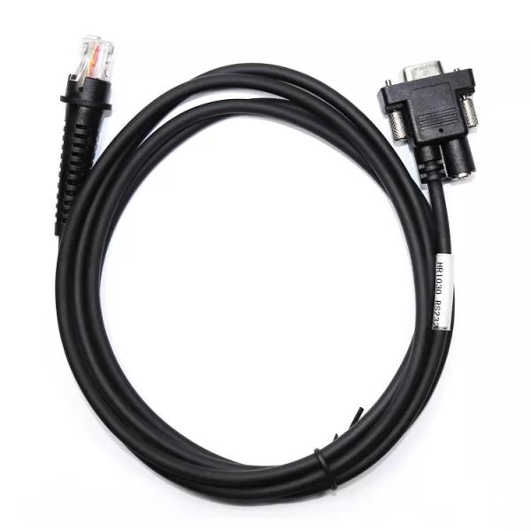 OEM Rs232 Straight Cable , RJ45 To DB9 Cable For Newland Barcode Scanners