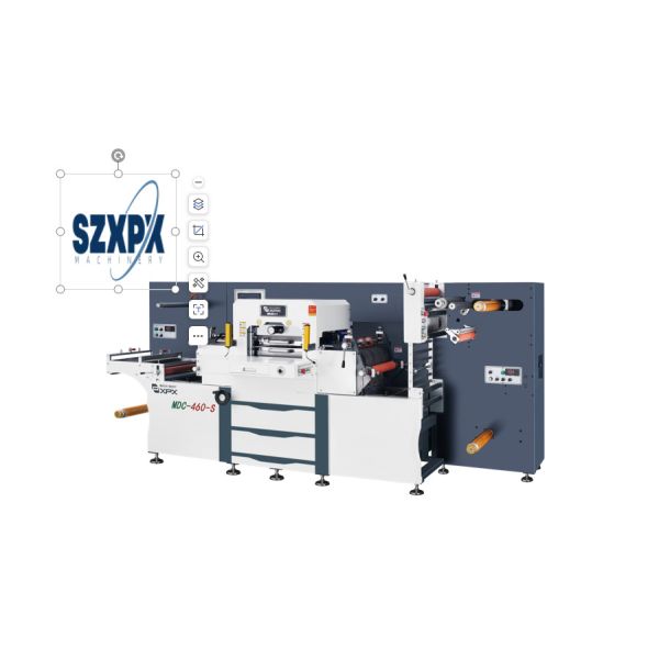 Precision Sticker Label Die Cutter 460mm Max 2700KG Machine Weight