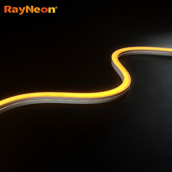 Lumière au néon imperméable 24V 12 * 12 SMD2835 couleur flexible RGB IP67 LED bande lumineuse en silicone adaptée à l'intérieur et à l'extérieur