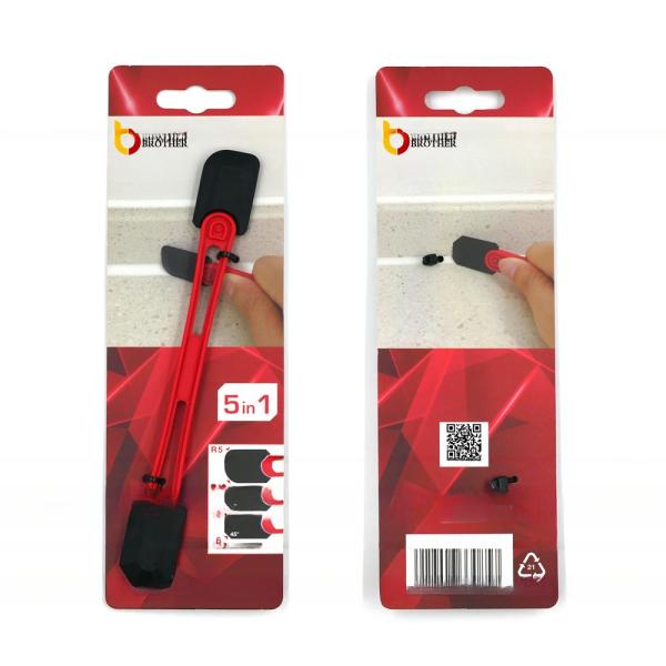 1PC 5in1 Caulking Scraper Tool Plastic Handy Razor Silicone Spatula Scraper