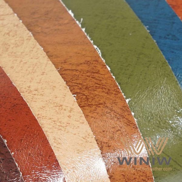 Breathable Synthetic Leather Upholstery 0.6mm - 2.0mm Thickness For Furniture