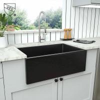 30 x 20 30 L X negro de Front Farmhouse Kitchen Sink Undermount del delantal de 18 W