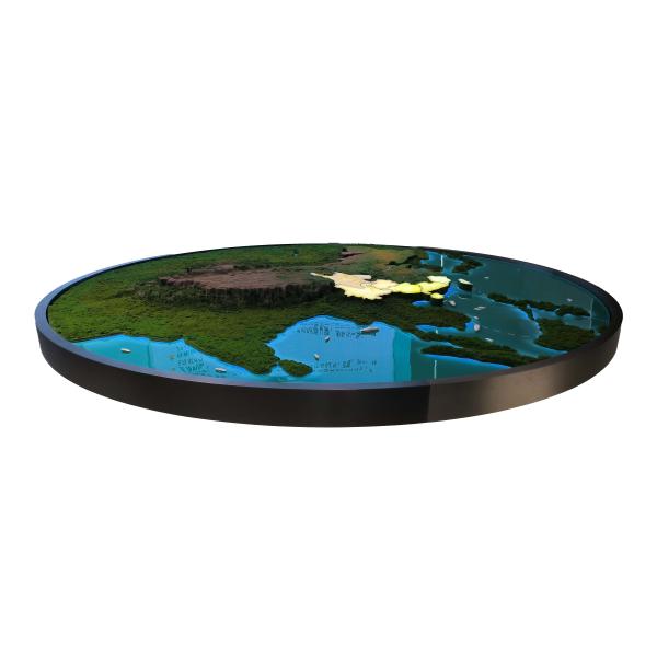 1:50 1:100 1:500 Map Models Mountains Landform Model For Countries And Regions