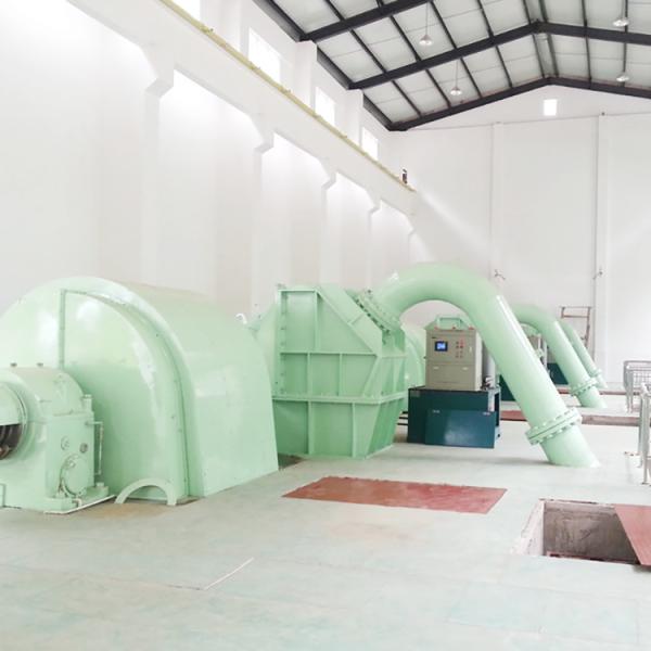 Générateur de turbine de type Pelton de 1500 tours par minute avec coureur en acier inoxydable