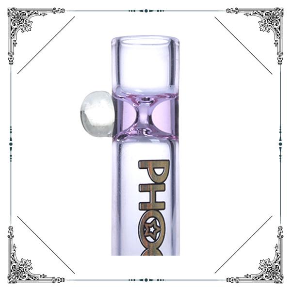 3 Inches 2.5 mm Thickness Smoking Glass Tube Chillum Pocket Pipe