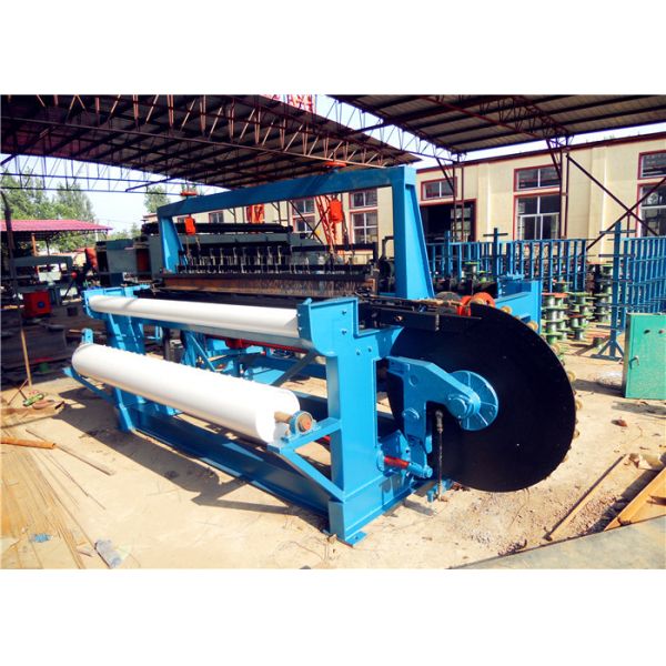 Shuttless Crimped Wire Mesh Knitting Machines With Selvage Energy Efficient