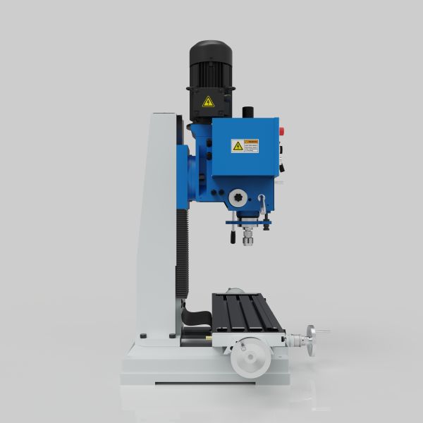 Drilling and milling machine